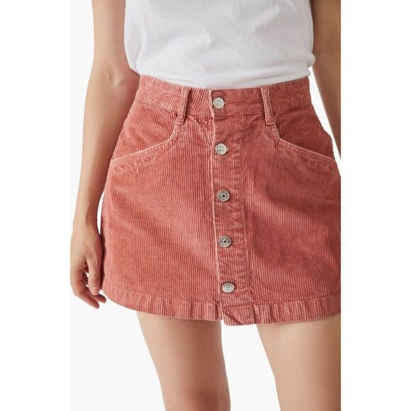 Free People | Ray Cotton Corduroy Miniskirt - Picture 3 of 7